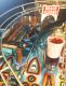 Jaws 5-Piece Pier Post & Shark Fin Sculpture Set